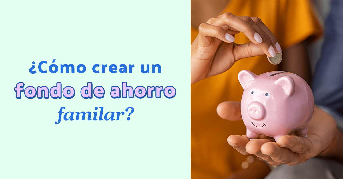 madre de familia ahorrando dinero