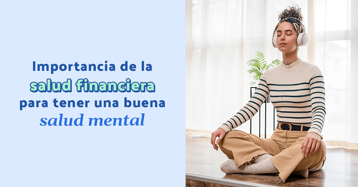 mujer con buena salud mental